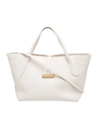 Pre-owned Liffner Leather Top Handle Bag In Neutrals