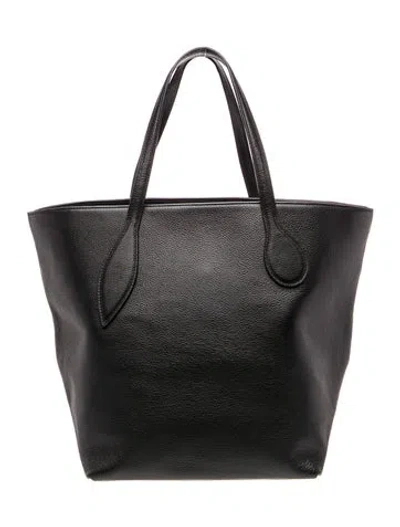 Pre-owned Liffner Leather Tote In Black