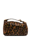 Liffner Leopard-print Mini Bag In Brown