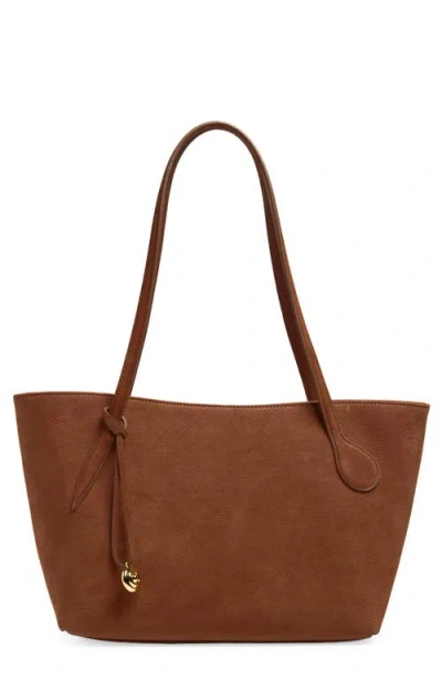Liffner Midi Sprout Leather Tote In Pattern