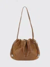 Liffner Croc-effect Leather Shoulder Bag In Brown