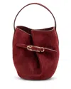 Liffner Mini Belted Bucket Bag