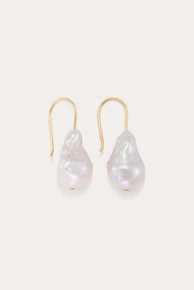 Liffner Minimalist Baroque Earrings Gold