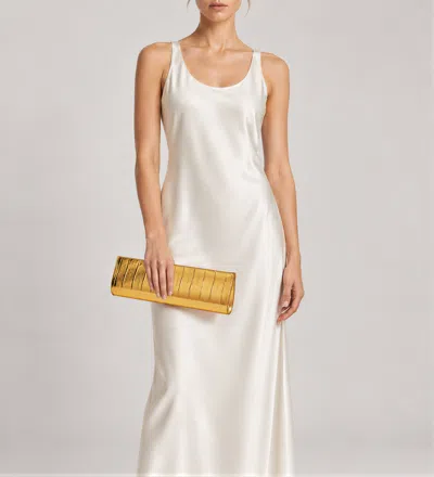 Liffner Paper Clutch Gold Eel