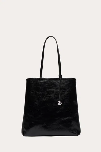 Liffner Paper Tote Black Glossy