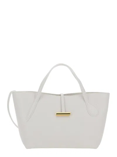 Liffner Petite Penne Tote In White