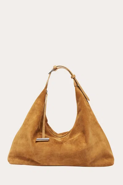 Liffner Pillow Hobo Beige Suede