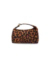 Liffner Pillow Pouch Micro Leopard In Brown