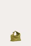 Liffner Pillow Pouch Micro Army Suede