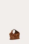 Liffner Pillow Pouch Micro Leopard In Multicolor