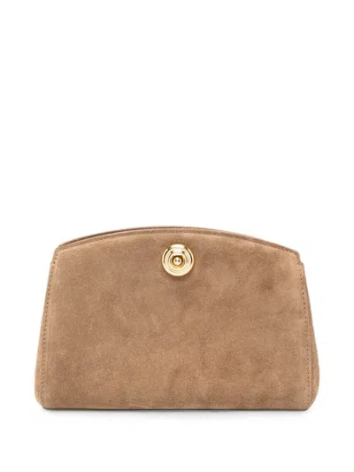 Liffner Pushlock Clutch In Beige