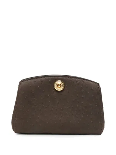 Liffner Pushlock Clutch In Brown