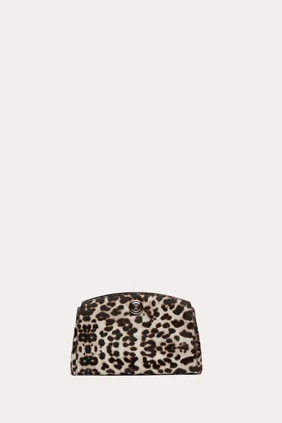 Liffner Pushlock Clutch Snow Leopard In Multi