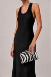 Liffner Pushlock Clutch Zebra In Multi