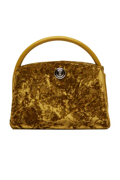 Liffner Pushlock Mini Lady Bag In Green