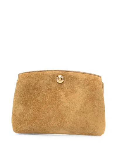 Liffner Pushlock Pouch In Beige