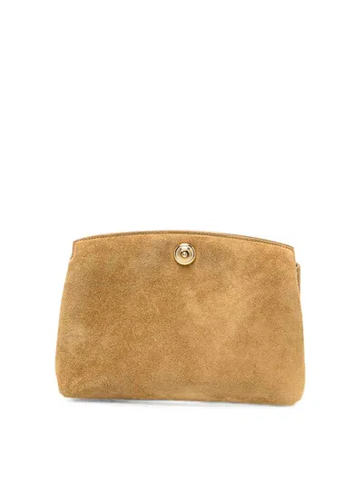 Liffner Pushlock Pouch In Beige