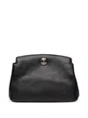 Liffner Pushlock Shoulder Bag In Black