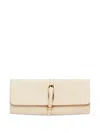 Liffner Rectangular Strap Clutch Bag In Neutral