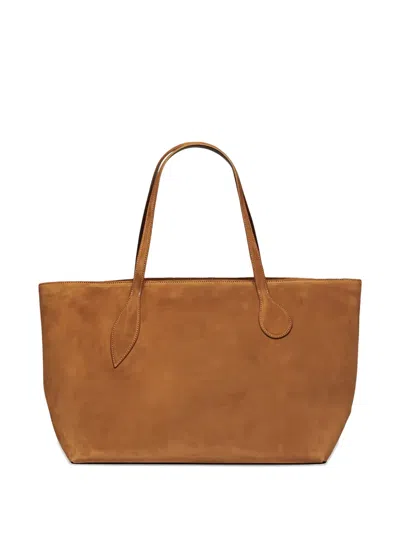 Liffner Rhum Sprout Calf Suede Tote Bag In Pattern