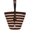 Liffner Single Handle Basket Bag In Orange