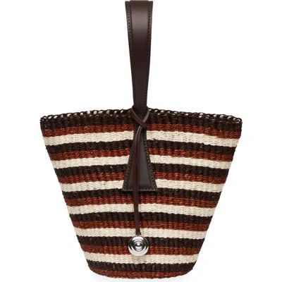 Liffner Single Handle Basket Bag In Orange