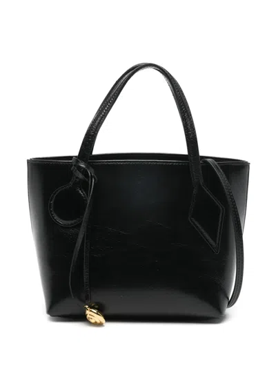 Liffner Sprout Charm-detail Tote Bag In Black