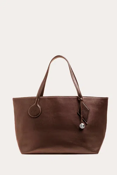 Liffner Sprout Tote Large Dark Brown