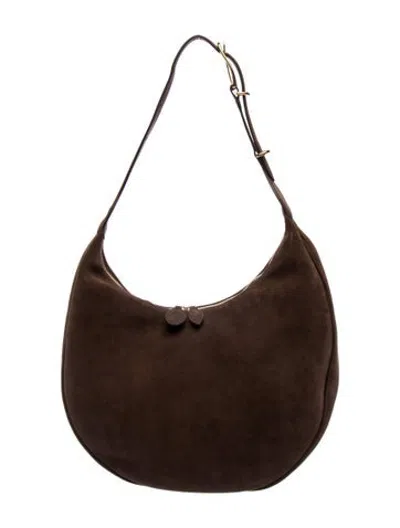 Pre-owned Liffner Suede Little Moon In Brown
