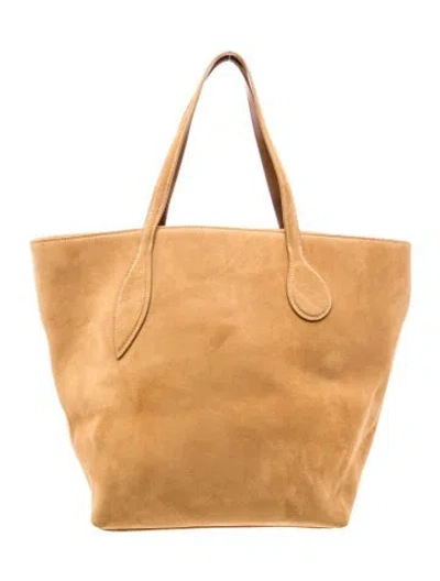 Pre-owned Liffner Suede Tote In Brown