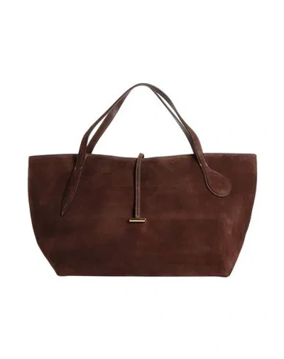 Liffner Woman Handbag Chocolate Brown Size - Leather