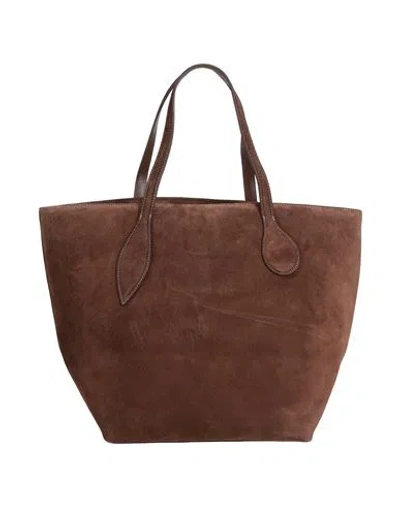 Liffner Woman Handbag Dark Brown Size - Leather