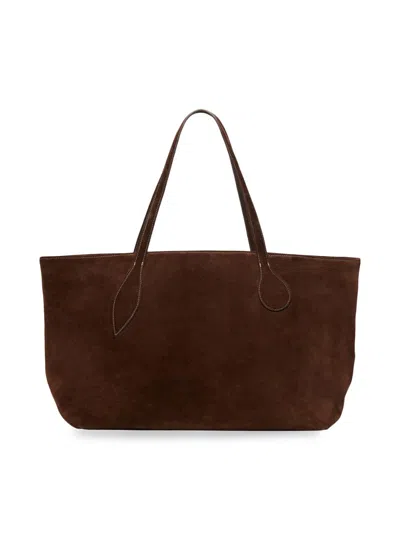 Liffner Women's Mega Sprout Suede Tote In Brown