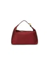 Liffner Micro Pillow Pouch In Burgundy