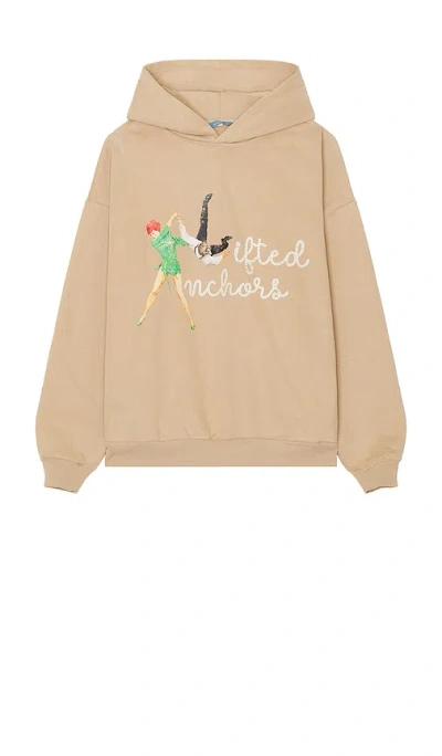 Lifted Anchors Tantrum Hoodie In Brown