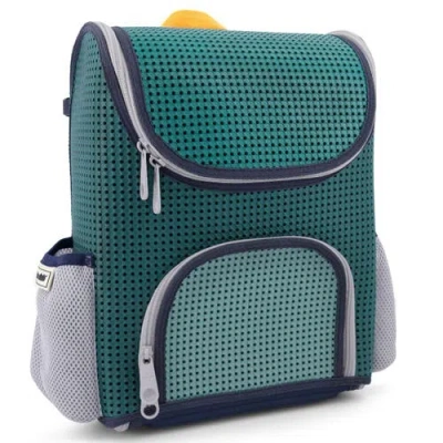 Light+nine Student Backpack With Nimix Set In Green