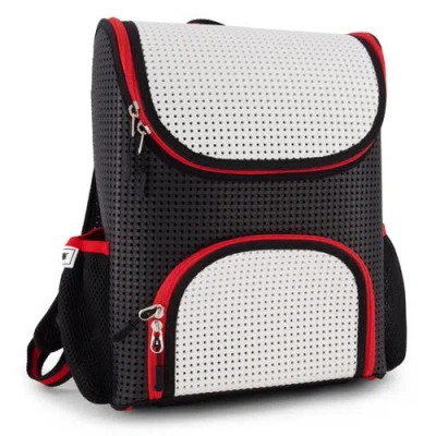 Light+nine Student Backpack With Nimix Set In Orange