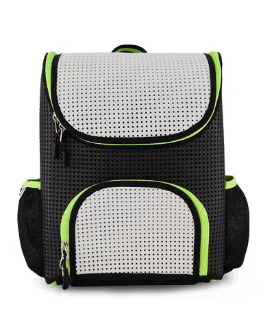 Light+nine Unisex Backpack Student - Big Kid In Neon Lime