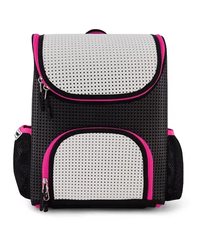 Light+nine Unisex Backpack Student - Big Kid In Neon Pink