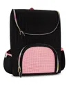Light+nine Unisex Backpack Student - Big Kid In Rainbow Pink