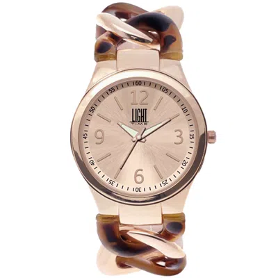 Light Time Ladies' Watch  Firenze ( 38 Mm) Gbby2 In Pink
