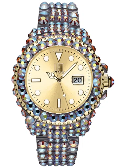 Light Time Mod. Mediterraneo - Full Strass / Gold In Multi