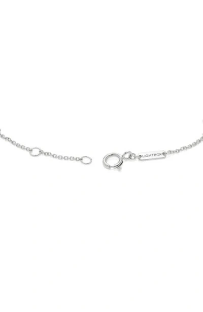 Lightbox 0.25-carat Lab Grown Diamond Station Bracelet In White/10w