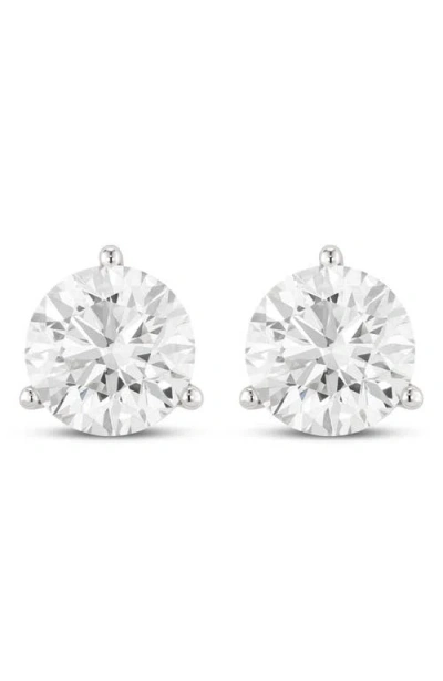Lightbox 5-carat Lab Grown Diamond Stud Earrings In White/14w