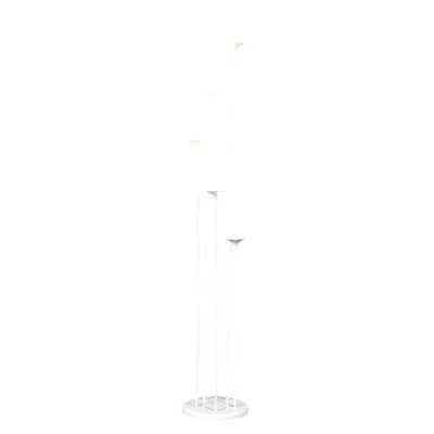 Pre-owned Lightolier Mid Century Modern 5-tier Orb Floor Lamp By  In Transparent