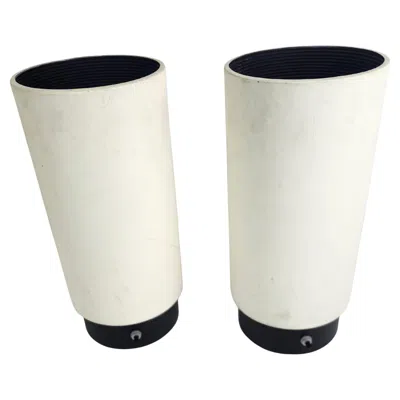 Pre-owned Lightolier Mid-century Modern Floor / Table Lamps By  Mood & Accent Lighting 1965 In Sand