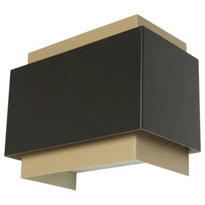 Pre-owned Lightolier New Old Stock From  1980s Louvered Wall Sconces , Usa In Black