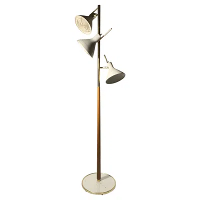 Pre-owned Lightolier Vintage  Articulating Floor Lamp / Arredoluce / Sonneman In Brown