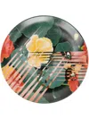 Ligne Blanche Rosenquist Nasturtium Salad Plate In Green