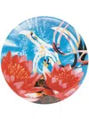 Ligne Blanche Rosenquist Porcelain Plate In Blue